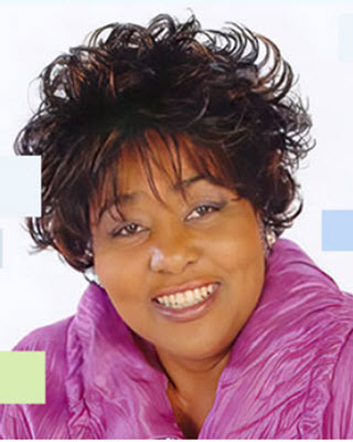 Marva Johnson, Registered Psychotherapist, offering a warm and welcoming presence